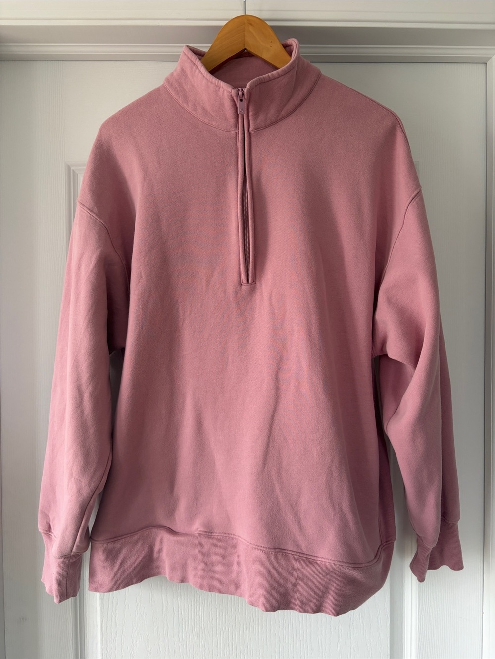 ARITZIA Sweatfleece Pullover Boyfriend Fit